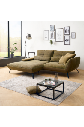 Sitzgarnitur Dover Holz Metallfüße Modernes Design Komfort